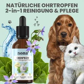 noms+ Ohrfein Reinigung & Pflege mit kolloidalem Silber