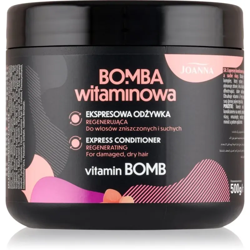 Joanna Vitamin Bomb Express Conditioner regenerierender Express-Conditioner für trockenes und beschädigtes Haar 500 ml