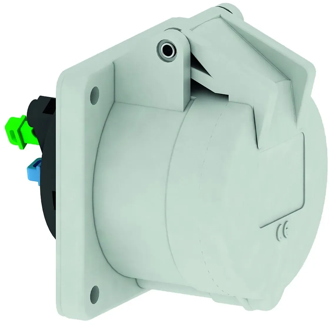 Bals Elektrotech. Anbausteckdose gerade 16A 130278