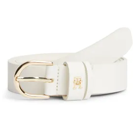 Tommy Hilfiger Damengürtel Leder 2,5 cm Weiß 90