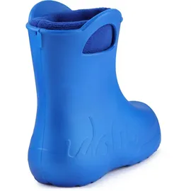 Ladeheid Eva Kinder Jungen Mädchen Gummistiefel Regenschuhe gefüttert LA-CA-03 (Blau/Marineblau, 34/35 Eu) - 34/35