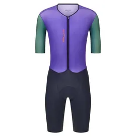 Santini SMS Rennanzug Classic Blau/Lila S