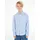 Kids Oxford Langarmhemd Calm Blue 8 Jahre