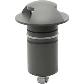 ISOLED Bodeneinbaustrahler Aluminium Ø 6cm 10,0cm IP67 3W warmweiß schwarz