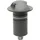 ISOLED Bodeneinbaustrahler Aluminium Ø 6cm 10,0cm IP67 3W warmweiß schwarz