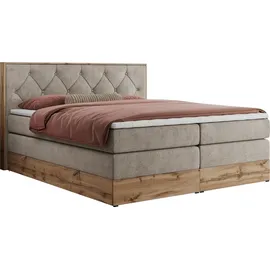 MKS Meble Veneto King 180 x 200 cm H3 Beige