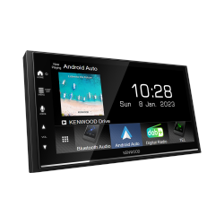 Kenwood DMX7722DABS Digitaler Media-AV-Receiver mit 6,8"-WVGA-Display, Wirele...
