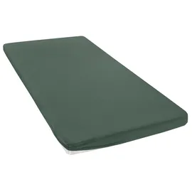 OTTO home Spannbettlaken Microfaser 160 x 200 cm dunkelgrün