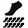 Occulto Alex Sneakersocken 10er Pack Schwarz 43-46