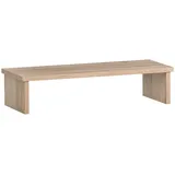 MÖBELPARTNER Mid.you Bildschirmerhöhung, Wildeiche, Holzwerkstoff, 55x12.7x20 cm braun, 55x20 cm