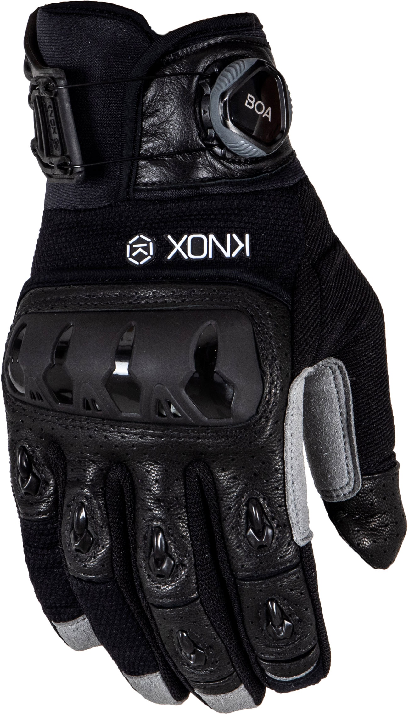 Knox Orsa Textile MK3, gants - Noir/Gris - M