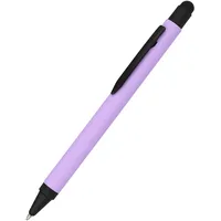 Online Schreibgeräte ONLINE® Kugelschreiber ALU Stylus lila, Schreibfarbe: blau,