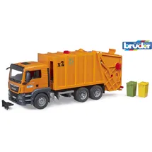 Bruder 03760 - MAN TGS Müll-LKW orange 1:16