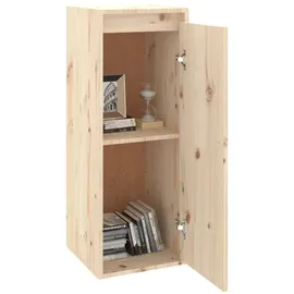 vidaXL Wandschrank 30 x 30 x 80 cm Kiefer Beige