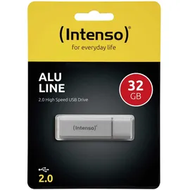 Intenso Alu Line 32 GB silber USB 2.0