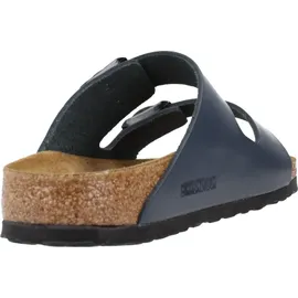 Birkenstock Arizona Naturleder schmal blau 36