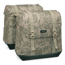 NewLooxs Gepäckträgertasche, Doppelpacktasche Alba Bamboo beige