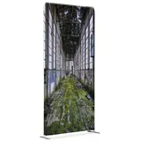 Stellwand Zipper Wall Messewand Raumteiler Straight 2.000 x 2.300 mm doppelseitig - nur System - Straight