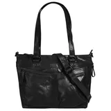 Spikes & Sparrow Shopper Leder Black