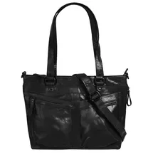 Spikes & Sparrow Shopper Leder Black