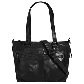 Spikes & Sparrow Shopper Leder Black