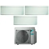 Bluevolution Trial Split Inverter-klimagerät Serie Stylish White 7+15+15 Mit 3mxm68n R-32 Wi-fi Integrated 7000+15000 Farbe Weiß - Italienische Garantie - Daikin
