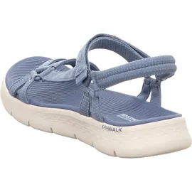 SKECHERS Damen GO Walk Flex Sublime Schiebe-Sandalen, Blue, 42 EU