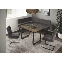 Hela Essgruppe »RUHR«, (4 tlg.), Kufentisch 140x90 cm, Schwingstuhl