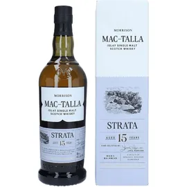 Morrison 15 Years Old Mac-Talla Strata Islay Single Malt Scotch 46% vol 0,7 l Geschenkbox