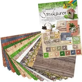 Folia Motivblock Strukturen 24 x 34 cm 26 Blatt