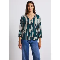 STREET ONE Langarmbluse in tide blue | 38