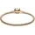 Pandora Moments Schlangen-Gliederarmband mit Herz-Verschluss aus Metall gold 563050C00-19 Größe 19