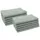 ZOLLNER Gästetuchset 30 x 50 cm grau 10 St.