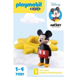 Playmobil 1.2.3 & Disney Mickys Drehsonne mit Rasselfunktion