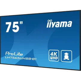 Iiyama ProLite LH7565UHSB-B1, 74.5"