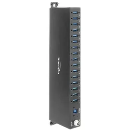 DeLock Industrie Hub 16 Port, USB-A
