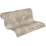 A.S. Création Travel Styles Vliestapete 10,05 m x 0,64 m Beige/Grau 391191