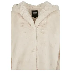 URBAN CLASSICS Hooded Teddy Coat Jacke White 4XL