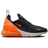 NIKE Kinder Freizeitschuhe Kinder Sneakers Air Max 270, Größe 36 in BLACK/TOTAL ORANGE-BRIGHT CRIMSON BLACK/TOTAL ORANGE-BRIGHT CRIMSON