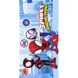 Carbotex SPIDEY Strandtuch Badetuch Duschtuch 70x140cm CSPYB17-R - Blau