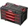 QBRICK SYSTEM ONE Drawer 3 Werkzeugkoffer 27 l schwarz