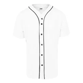 URBAN CLASSICS Baseball Mesh Jersey - schwarz),