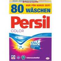 Persil Color Pulver 80 Waschladungen Waschmittel, 1er Pack (1 x 5.2 kg)