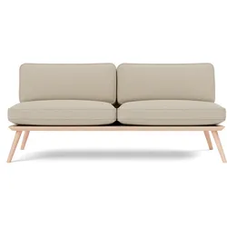 Fredericia Spine Lounge Suite Sofa, eiche lackiert / gand linen natur 0024