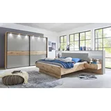 Wiemann Schlafzimmer-Set Treviso 4tlg. Dekor Grau 300 cm