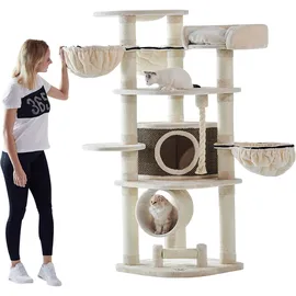 Nobby Elif Kratzbaum 70 x 70 x 189 cm creme