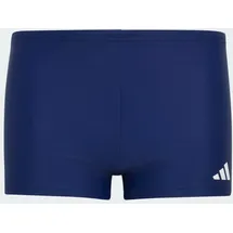 adidas 3-STREIFEN KIDS BOXER-BADEHOSE Blau/Weiß 140
