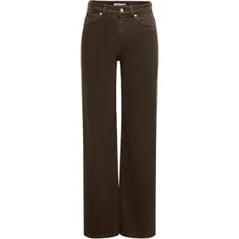 Only Jeans ONLMADISON BLUSH HW WIDE comfort/relaxed in Dark Brown Denim | Gr.: M/L30