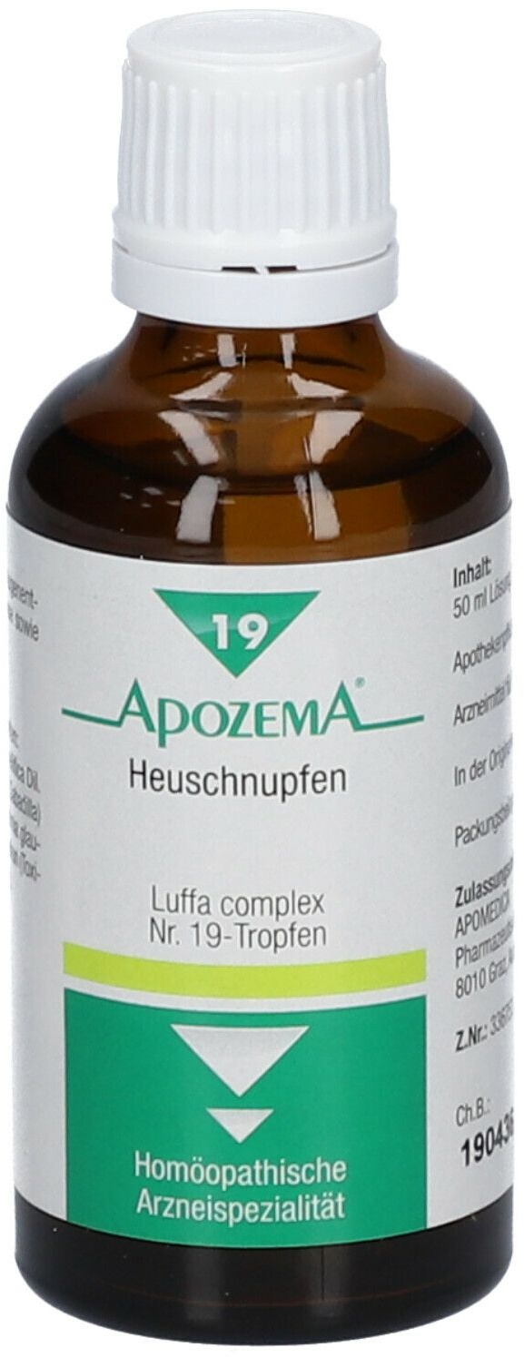 Apozema® Heuschnupfen-Tropfen Nr. 19 Tropfen 50 ml 50 ml Tropfen