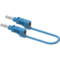 ELECTRO PJP 2214/600V-CD1-50BL Messleitung Bananenstecker 50 cm Blau 1